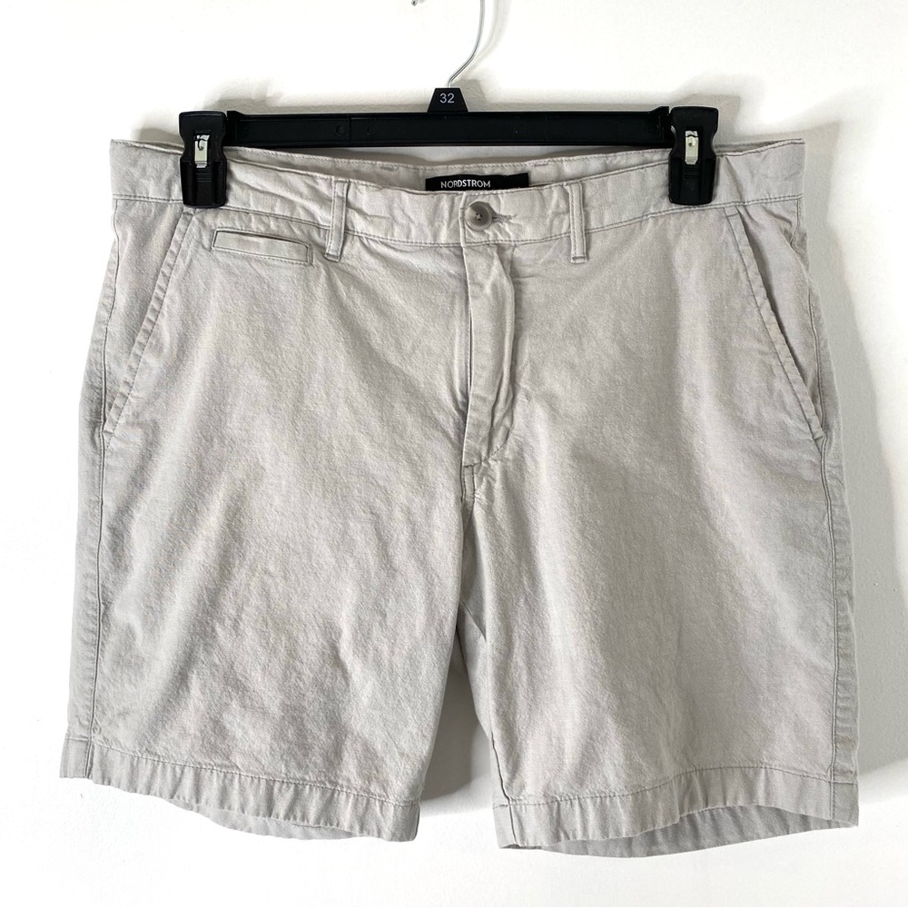 Nordstrom Slim Fit Grey Five Pocket Shorts